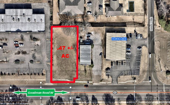 Pictures of Land property located at Goodman Rd, Horn Lake, MS 38637 for sales - image #1