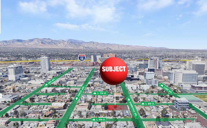 Pictures of Land, Mixed Use property located at 605 S 8th St, Las Vegas, NV 89101 for sales - image #1