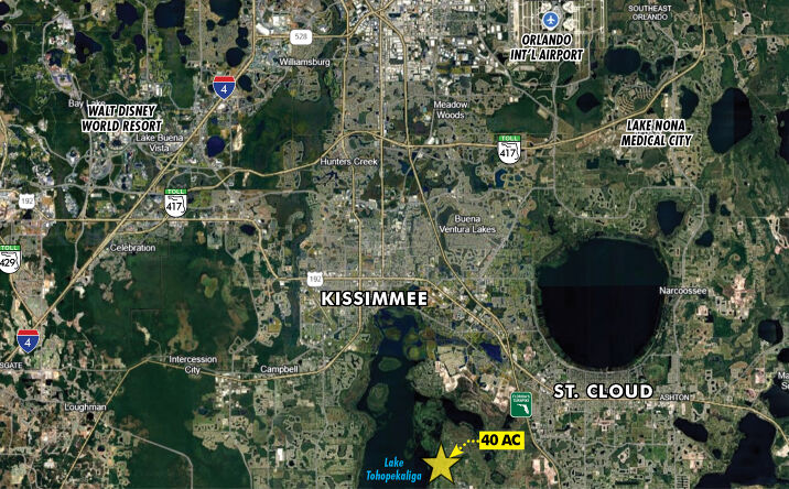 Pictures of Land property located at Cherokee Rd, St. Cloud, FL 34772 for sales - image #1