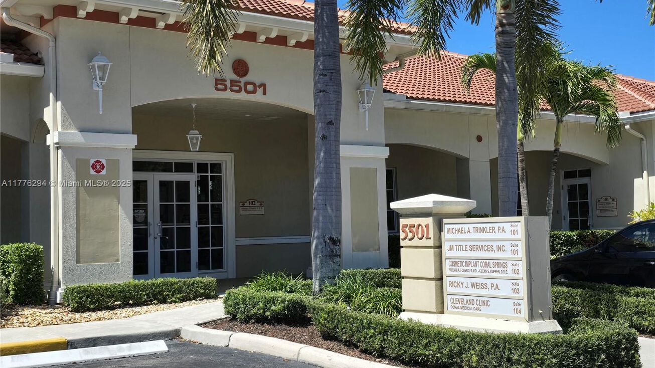 5501 N University Dr # 103, Coral Springs, FL 33067 | Crexi.com