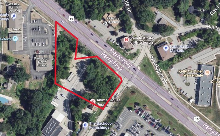 Pictures of Land property located at 15049 Perry Higway, Wexford, PA 15090 for sales - image #1