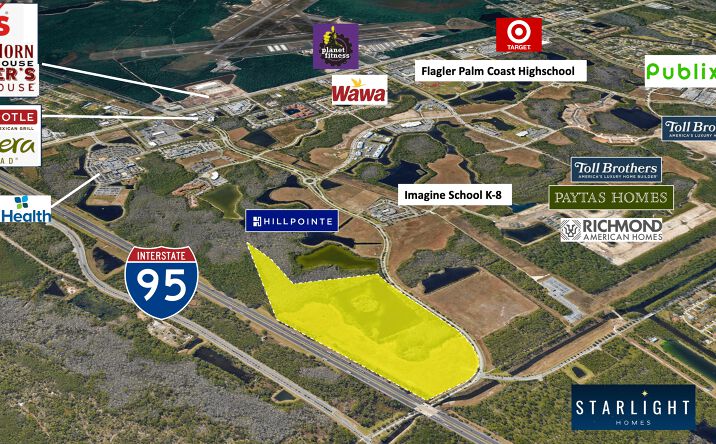 Pictures of Land property located at 1010 town center blvd, palm coast, FL 32164 for sales - image #1