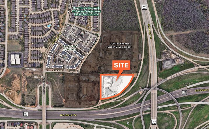 Pictures of Land property located at NWQ TX-183 & TX-360, Euless, TX 76039 for sales - image #1