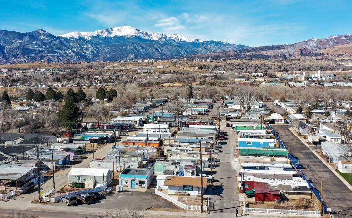 Pictures of Mobile Home Park, Multifamily property located at 5795 Southmoor Dr, Fountain, CO 80817, 220 Mount View Lane, Colorado Springs, CO 80907, 3600 Cascade Ave, Colorado Springs, CO 80907 for sales - image #1
