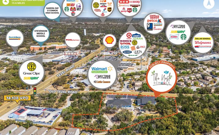 Pictures of Retail, Special Purpose property located at 7900 Old Tezel Rd, San Antonio, TX 78250 for sales - image #1