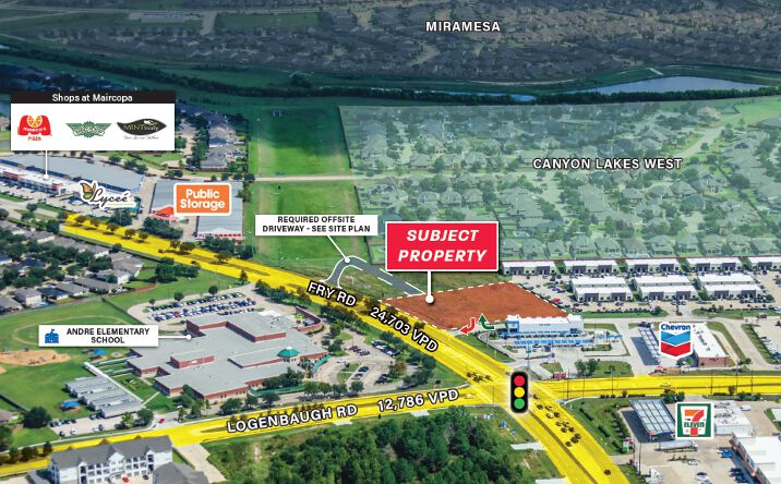Pictures of Land property located at Fry Rd & Longenbaugh Rd, Houston, TX 77433 for sales - image #1