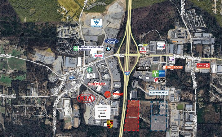 Pictures of Industrial, Land property located at 5801 Talley Rd, Little Rock, AR 72204 for sales - image #1