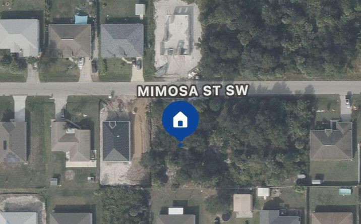 Pictures of Land property located at 454 Mimosa Street SW, Palm Bay, FL 32908 for sales - image #1