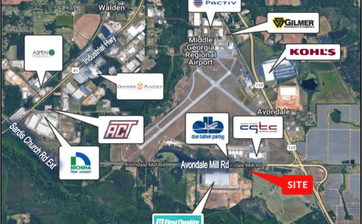 Pictures of Land property located at 1888 Avondale Mill Road, Macon, GA 31216 for sales - image #1