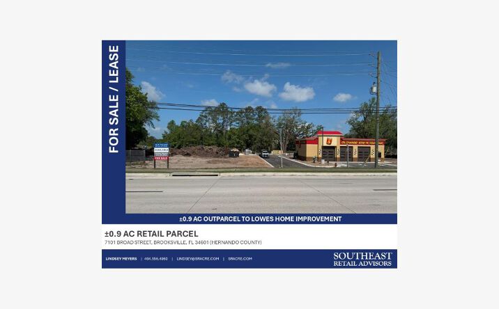 Pictures of Land, Retail property located at 7177 Broad St, Brooksville, FL 34601 for sales - image #1