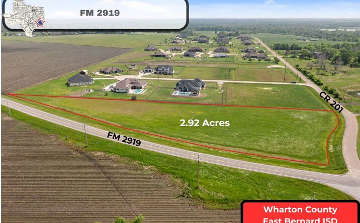 Pictures of Land property located at 0 FM 2919, East Bernard, TX 77435 for sales - image #1