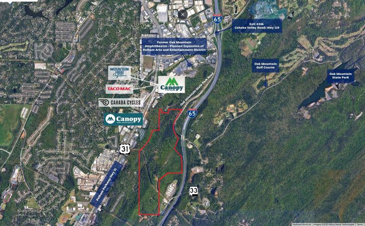 Pictures of Land property located at 2727 Pelham Pkwy, Pelham, AL 35124 for sales - image #1