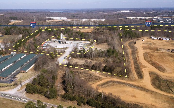 Pictures of Land property located at 6360 Poplar Tent Rd, Concord, NC 28027 for sales - image #1