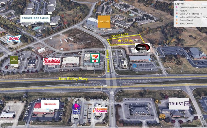 Pictures of Land property located at Potomac Place & Genie Lane, Smyrna, TN 37167 for sales - image #1