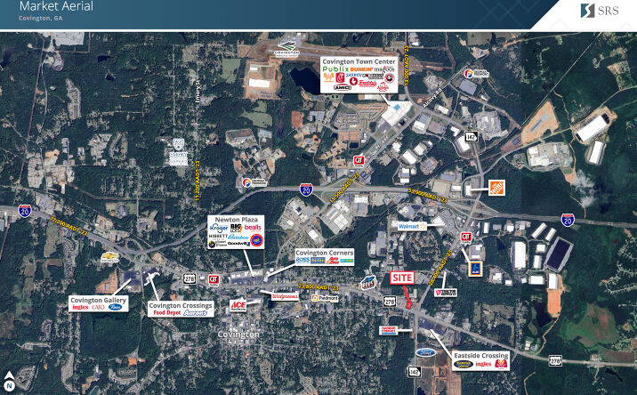 Pictures of Retail property located at 8225 US-278, Covington, GA 30014 for sales - image #1