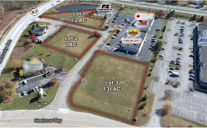 Pictures of Land property located at 7401 Heathrow Way, Indianapolis, IN 46241, 7425 Heathrow Way, Indianapolis, IN 46241, 7431 Heathrow Way, Indianapolis, IN 46241 for sales - image #1