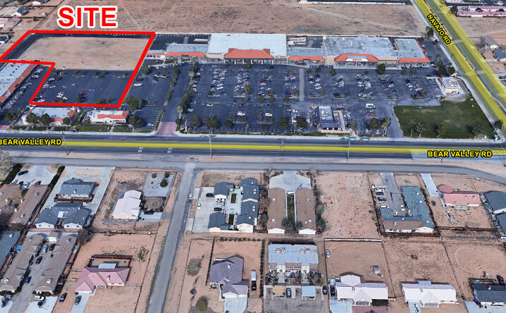 Pictures of Land property located at 21650 Bear Valley, Apple Valley, CA 92308 for sales - image #1