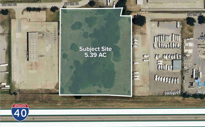Pictures of Land property located at I-40 & S Rockwell, Oklahoma City, OK 73127 for sales - image #1