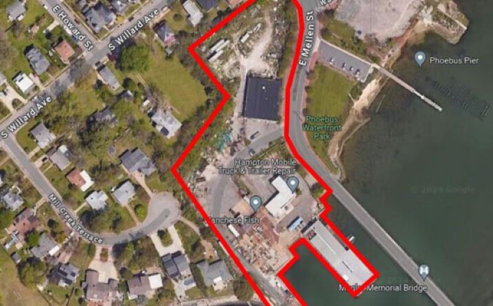 Pictures of Land property located at 28-38, 48, 52 Water Street, Hampton, VA 23663 for sales - image #1