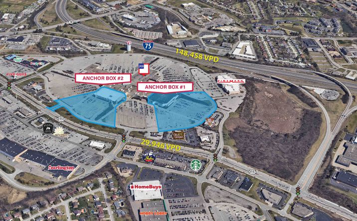 Pictures of Retail property located at 4000 & 5000 Mall Road, Florence, KY 41042 for sales - image #1