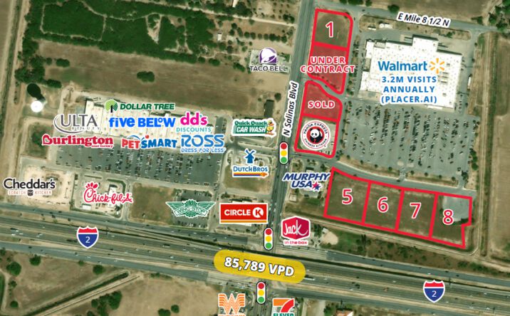 Pictures of Land property located at 900 S Salinas Blvd, Donna, TX 78537 for sales - image #1