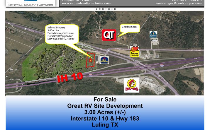 Pictures of Land property located at 4121 E Pierce St, Luling, TX 78648 for sales - image #1