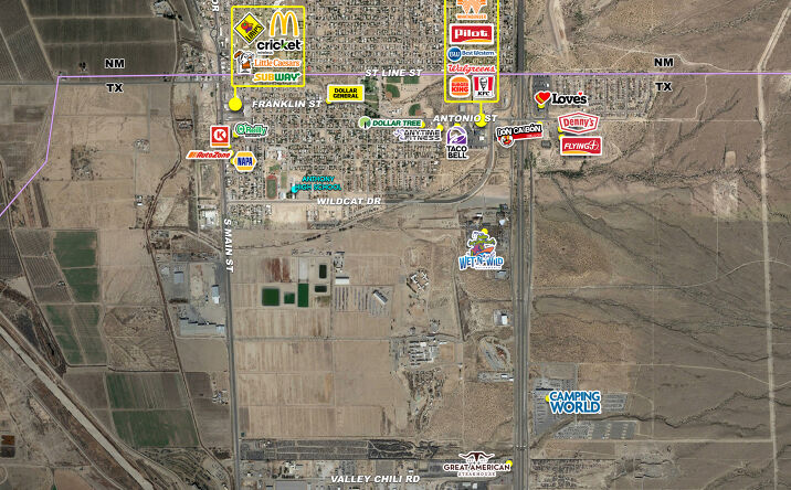 Pictures of Land property located at Fronting I-10, Anthony, NM 88021 for sales - image #1