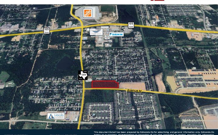 Pictures of Industrial, Land property located at Avenue M Extended, Conroe, TX 77301 for sales - image #1