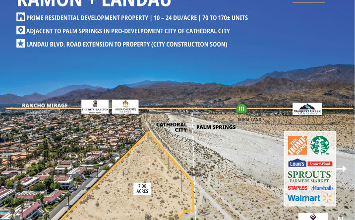 Pictures of Land property located at Ramon Road & Landau Boulevard, Cathedral City, CA 92234 for sales - image #1