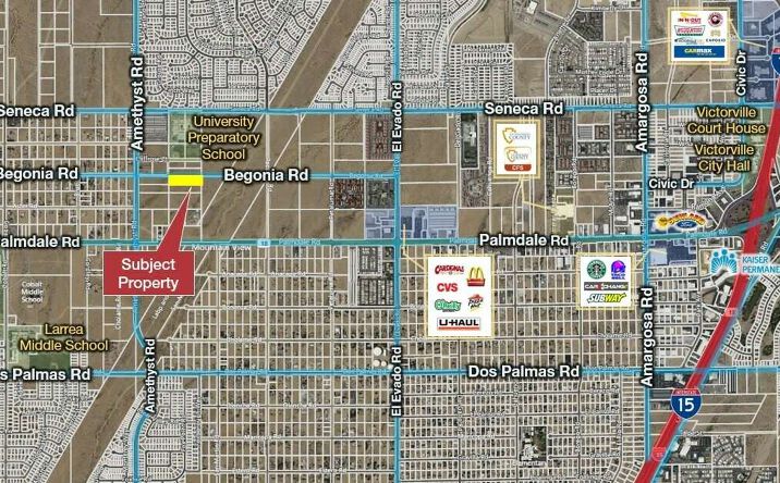 Pictures of Land property located at Begonia Rd, Victorville, CA 92392 for sales - image #1
