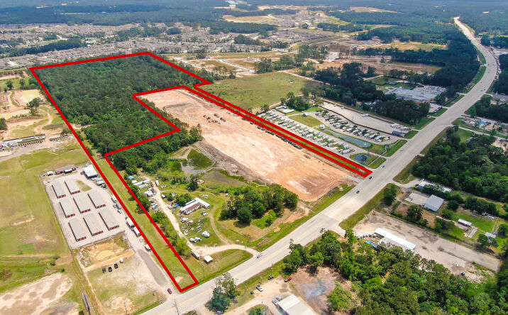 Pictures of Land, Industrial, Mixed Use, Self Storage, Mobile Home Park property located at 17235 FM1314, Conroe Tx, Conroe, TX 77302 for sales - image #1