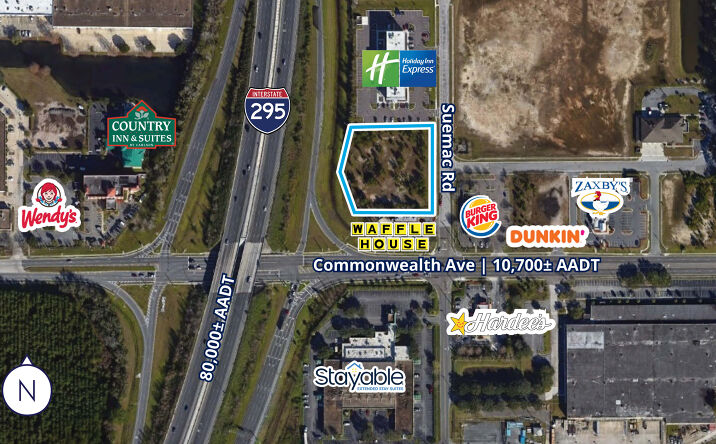 Pictures of Land, Retail property located at Suemac Rd, Jacksonville, FL 32254 for sales - image #1