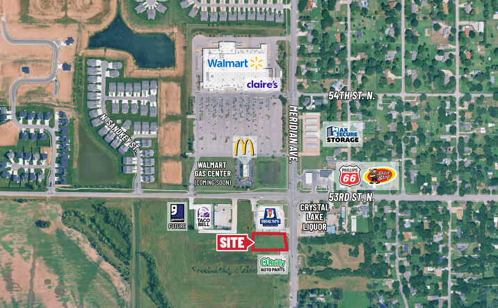 Pictures of Land property located at Meridian & 53rd St, Wichita, KS 67204 for sales - image #1