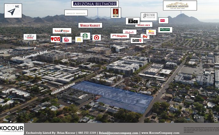 Pictures of Land property located at 4632 N 14th Pl, Phoenix, AZ 85014 for sales - image #1