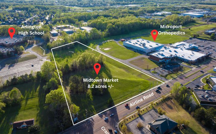 Pictures of Land property located at 0 Airline Road, Arlington, TN 38002 for sales - image #1