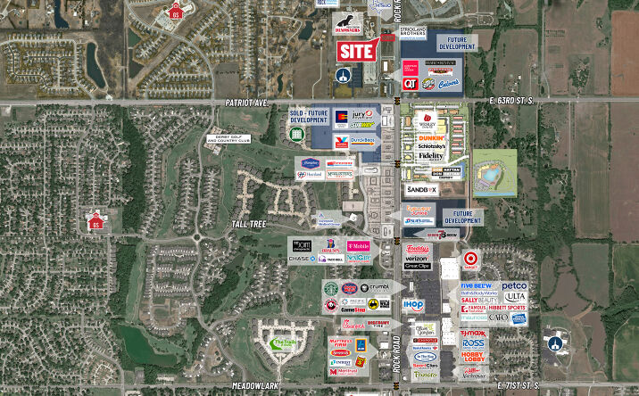 Pictures of Land property located at S. OF SW/C AT ROCK RD. & INDEPENDENCE AVE, DERBY, KS 67037 for sales - image #1
