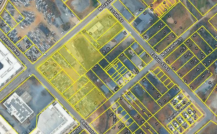 Pictures of Land property located at 608 E. 15th St, 1108 - 1126 N Davidson St & 615 - 1109 Belmont Ave, Charlotte, NC 28202 for sales - image #1
