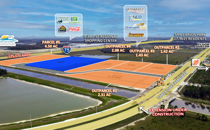 Pictures of Land property located at 16101 Three Oaks Pkwy, Fort Myers, FL 33912 for sales - image #1