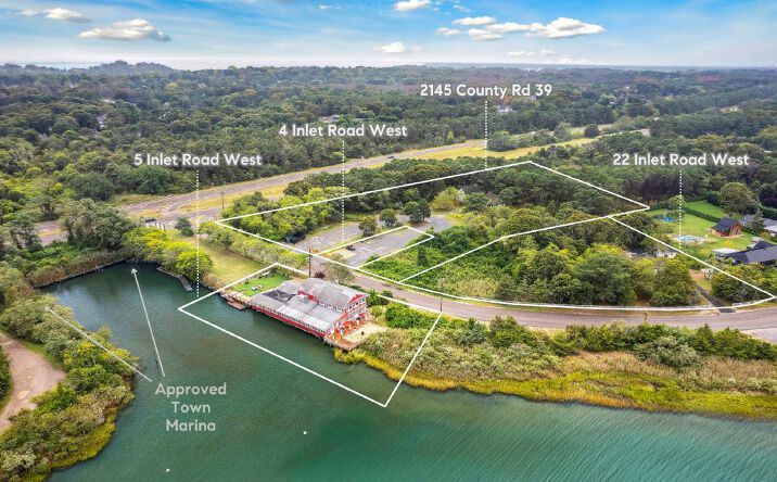 Pictures of Land, Retail property located at 5 Inlet Rd, Southampton, NY 11968, 4 Inlet Rd, Southampton, NY 11968, 2145 County Rd 39, Southampton, NY 11968, 22 Inlet Road West, Southampton, NY 11968 for sales - image #1