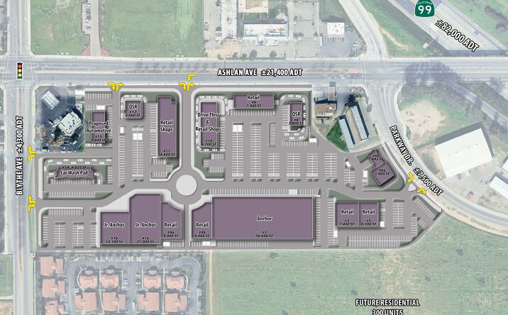 Pictures of Mixed Use, Retail, Special Purpose property located at 4395 W Ashlan Ave, Fresno, CA 93722 for sales - image #1
