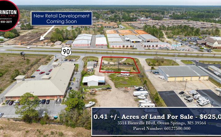 Pictures of Land property located at 3514 Bienville Blvd, Ocean Springs, MS 39564 for sales - image #1