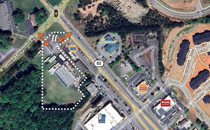 Pictures of Retail, Industrial, Hospitality, Mixed Use, Land property located at 33 Lumpkin Campground Rd S, Dawsonville, GA 30534 for sales - image #1