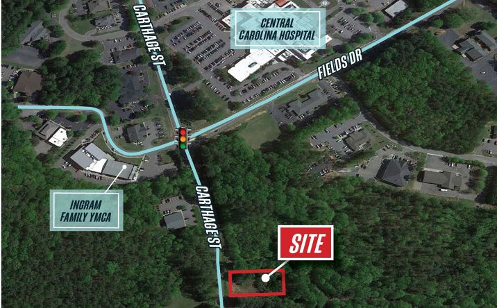 Pictures of Office, Land property located at 1219 Carthage St, Sanford, NC 27330 for sales - image #1