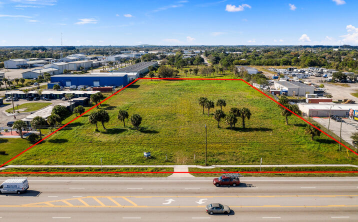 Pictures of Land property located at 3419 S Us Hwy 1, Fort Pierce, FL 34982 for sales - image #1