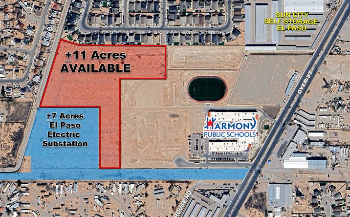Pictures of Land property located at Nwq Dyer & Grouse, El Paso, TX 79924 for sales - image #1