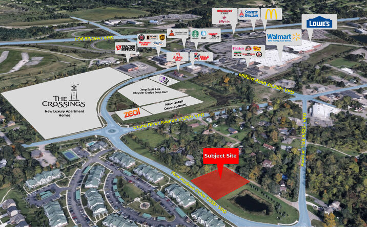 Pictures of Land property located at 57735 New Hudson Dr, New Hudson, MI 48165 for sales - image #1