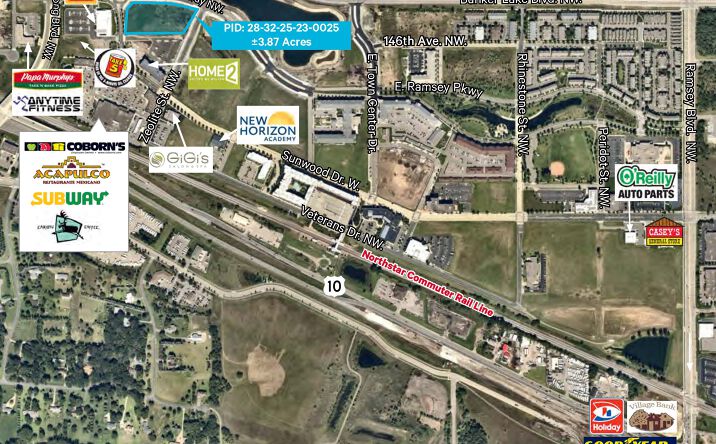 Pictures of Land property located at 7979 Sunwood Drive NW., Ramsey, MN 55303 for sales - image #1