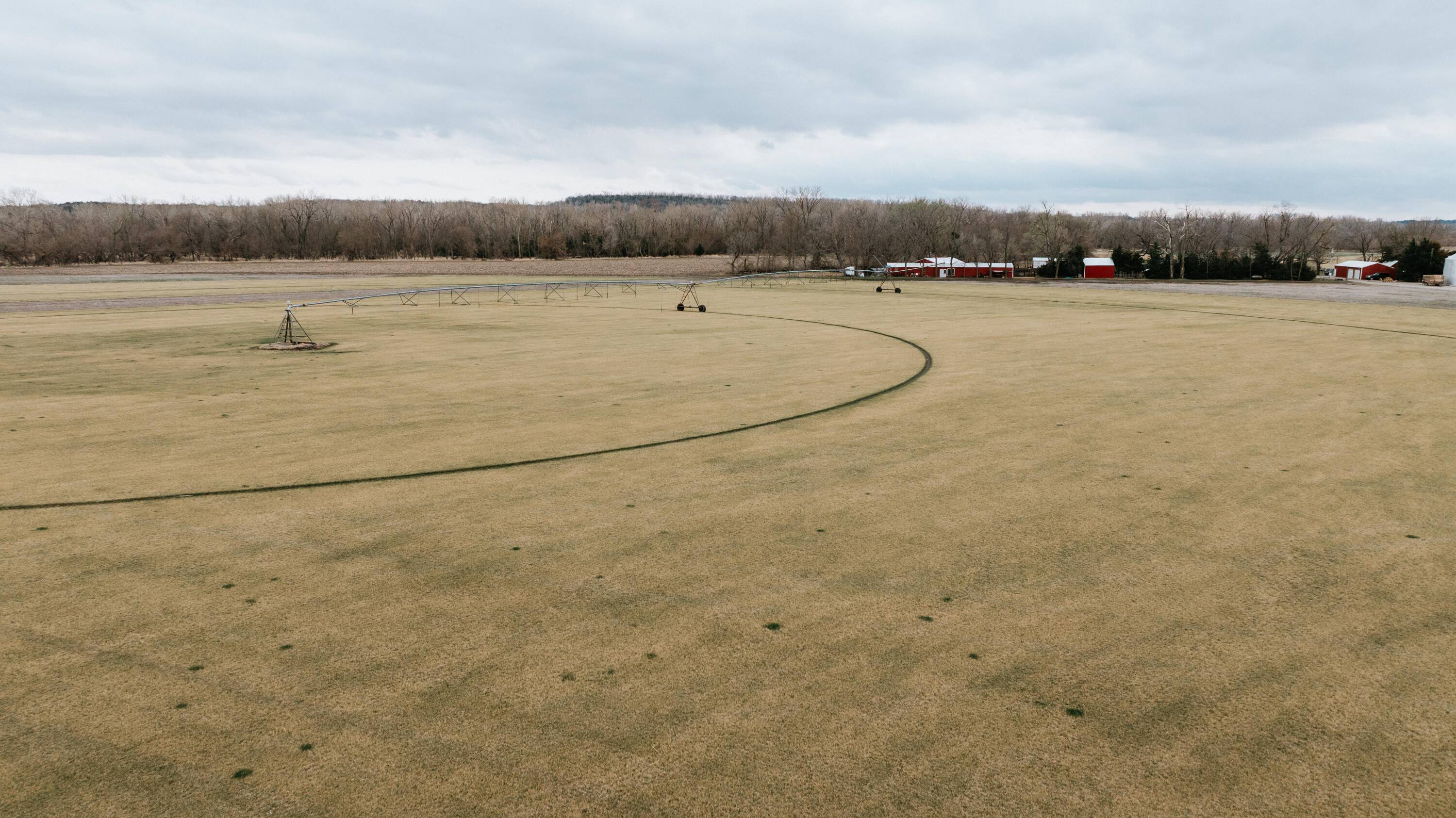 Sod farm located at Highway 50 and Buffalo Road near Springfield, Nebraska