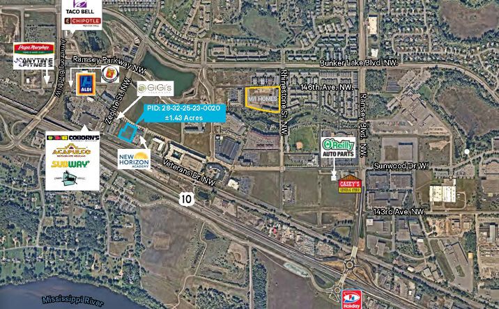 Pictures of Land property located at Zeolite St NW & Sunwood Dr NW, Ramsey, MN 55303 for sales - image #1