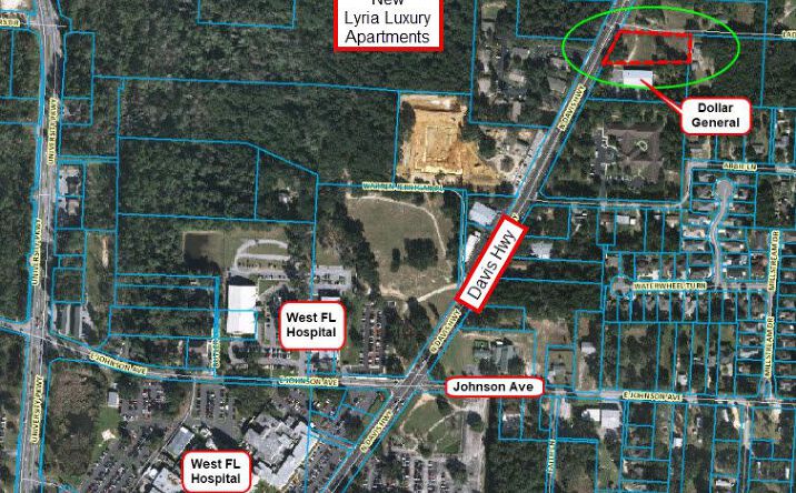 Pictures of Land property located at 8620 N Davis Hwy, Pensacola, FL 32514 for sales - image #1